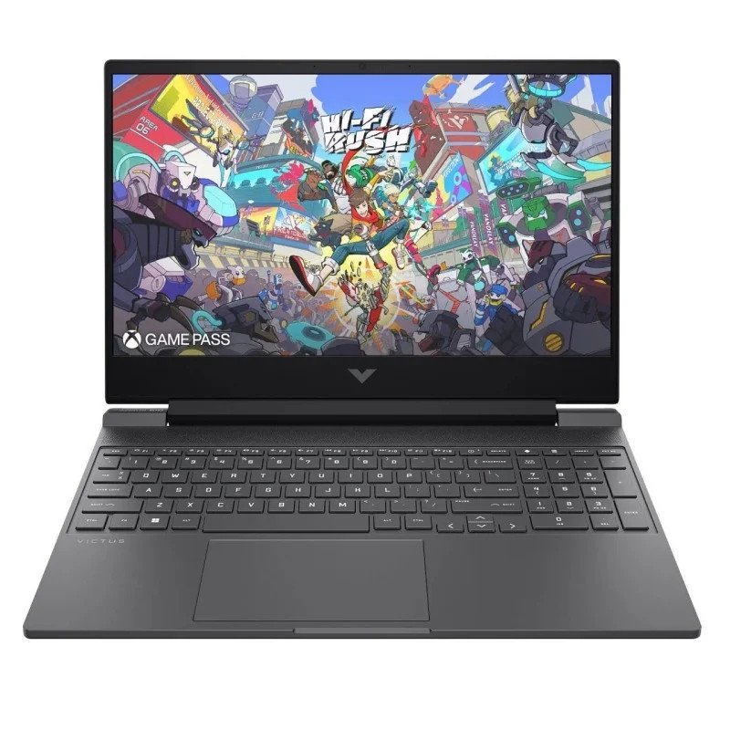 HP Victus AMD Ryzen 7 7445HS 16GB DDR5 RAM 512GB SSD 15.6 Inch FHD NVIDIA GeForce RTX 4050 6GB Graphics Mica Silver Laptop Model 15 FD3093DX