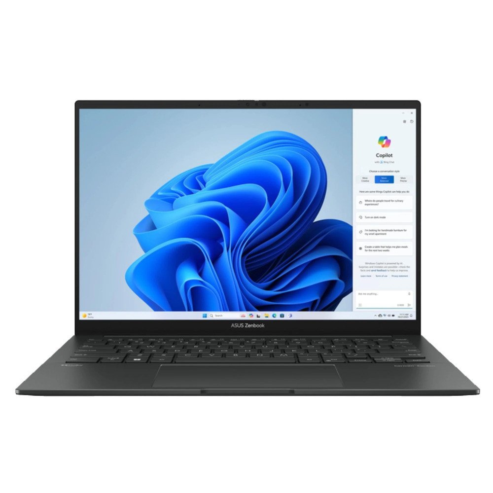 ASUS Zenbook Core Ultra 9-285H 32GB RAM 1TB SSD 14 Inch WUXGA OLED Touch Backlit JASPER GREY AI Laptop Model UX3405CA-U9 (90NB14W7-M00MU0)