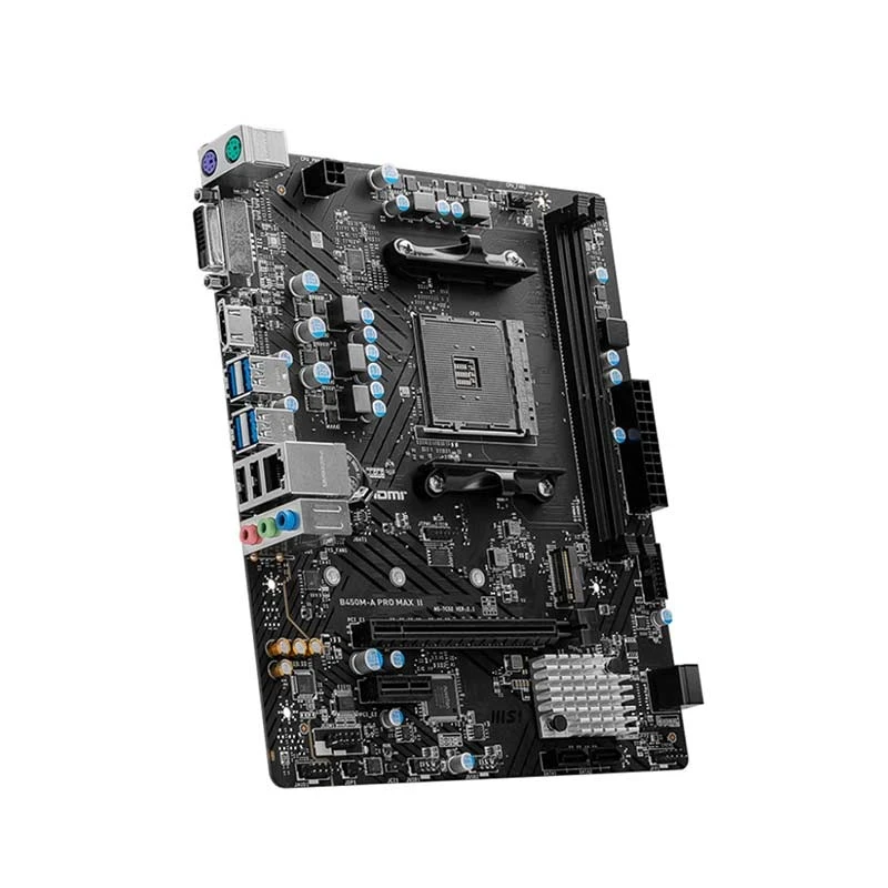 MSI B450M-A PRO MAX II DDR4 AMD AM4 Socket Motherboard