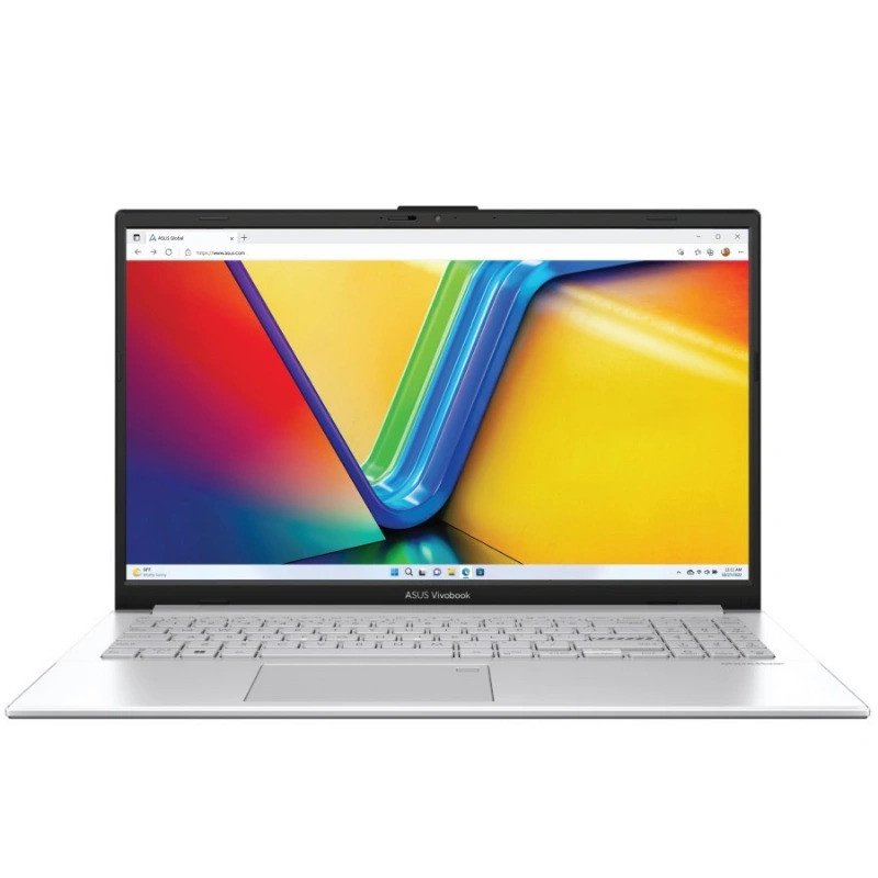 Asus Vivobook AMD Ryzen 5 7520U 16GB RAM 512GB SSD 15.6 Inch FHD OLED Cool Silver Laptop Model E1504FA 90NB0ZR1-M034H0